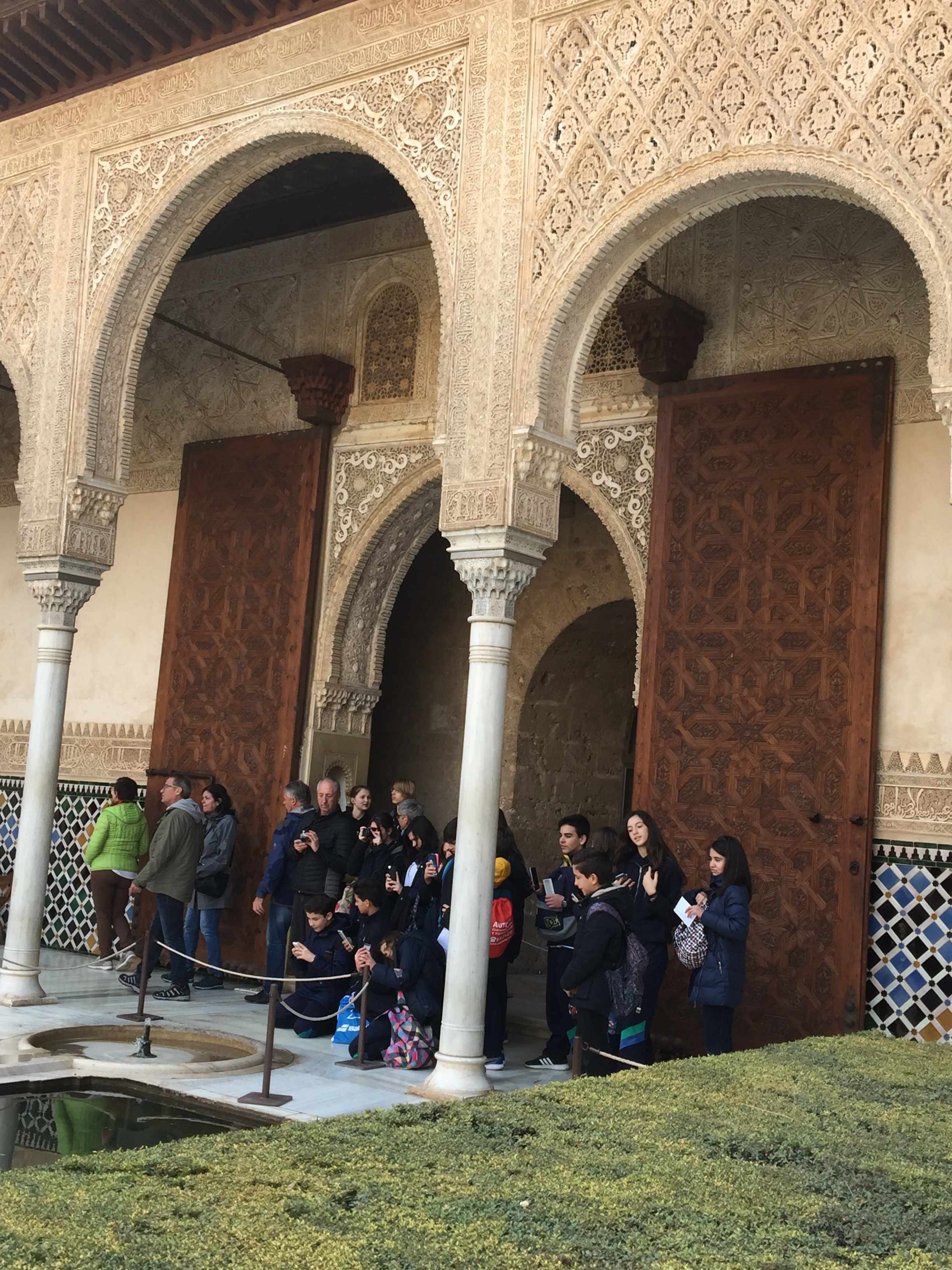 Un bonito día con mis compañeros en la Alhambra